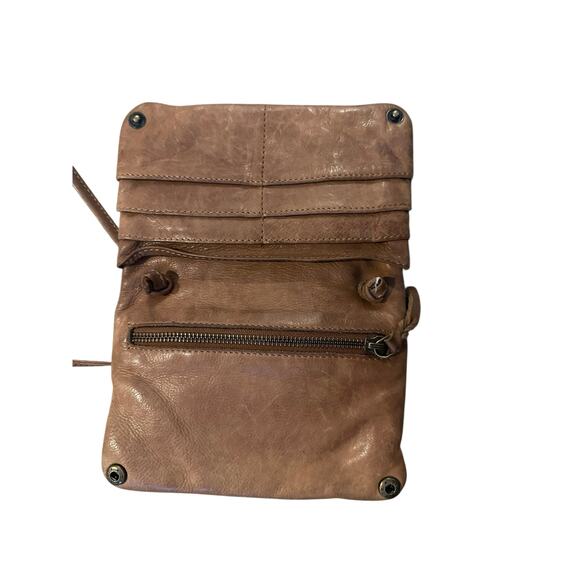 R.P.S Rock Paper Scissors Leather Crossbody Y2KBag VintageVibes Festival Indie - Picture 4 of 8